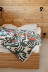 Botanical textile print and pattern design by Saara Obele